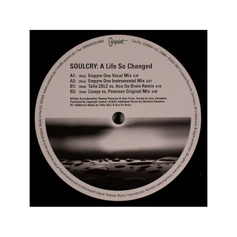 Soulcry - A Life So Changed