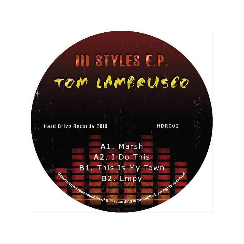 Tom Lambrusco - 3 Styles EP