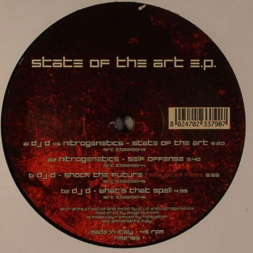 Dj D vs Nitrogenetics - State Of The Art EP