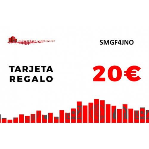 Tarjeta Regalo Sinthetic Records 20€