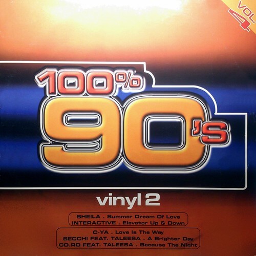 100% 90's vol.4 vinyl 2