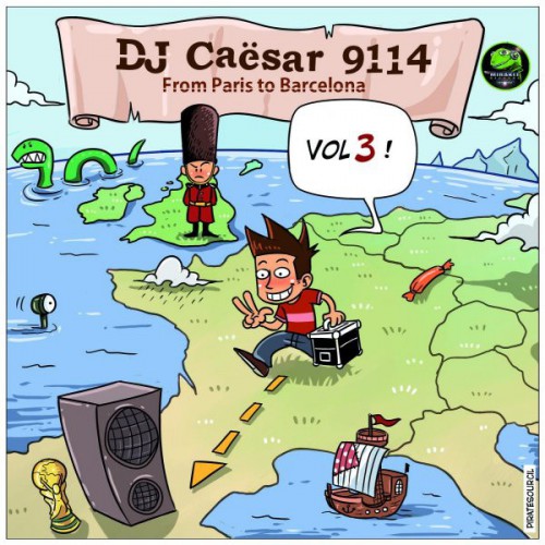 Dj Caesar 9114 - From Paris To Barcelona