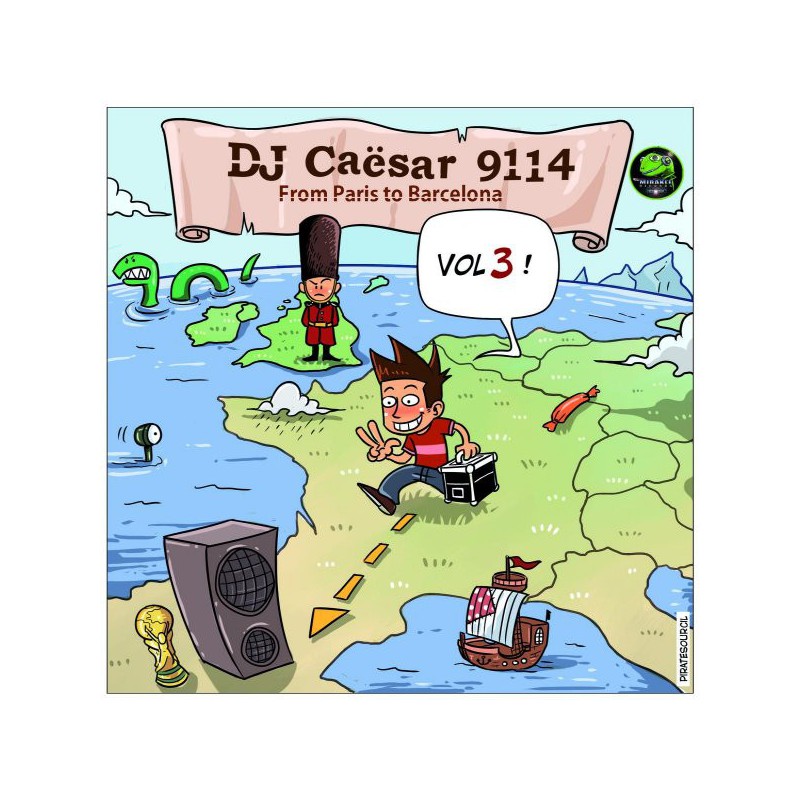 Dj Caesar 9114 - From Paris To Barcelona