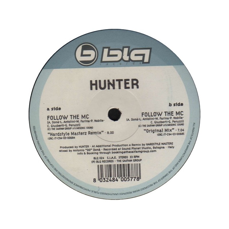 Hunter - Follow the mc
