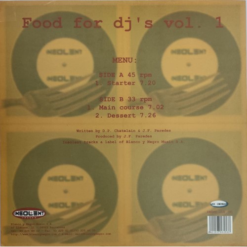 Food for dj&amp;#39s vol.1