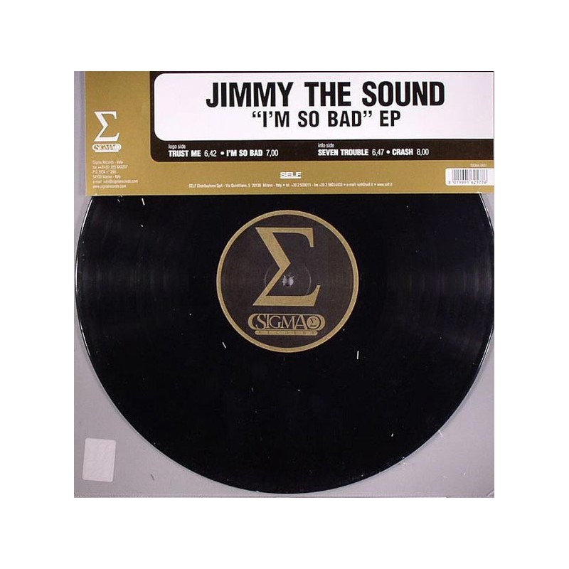 Jimmy the sound - I'm so bad ep