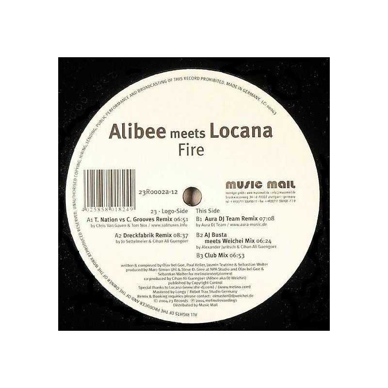 Alibee meets Locana - Fire