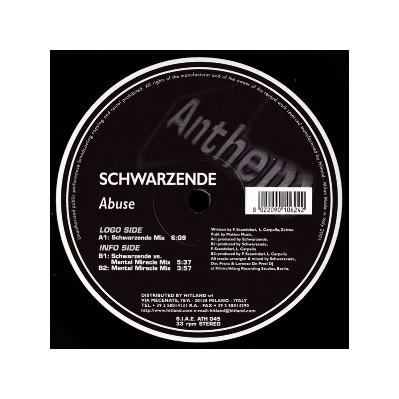 Schawarzende - Abuse