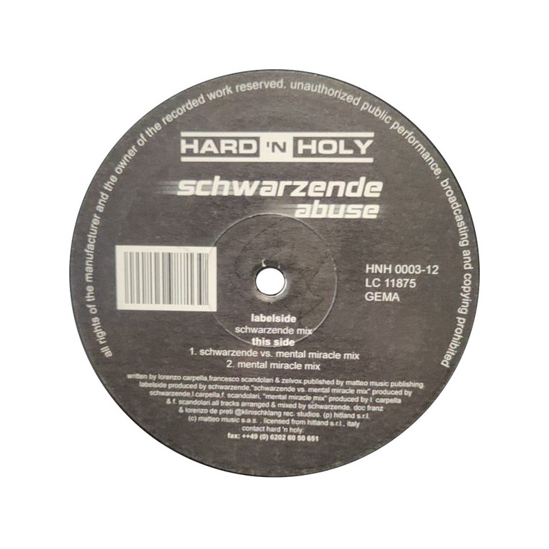 Schawarzende - Abuse