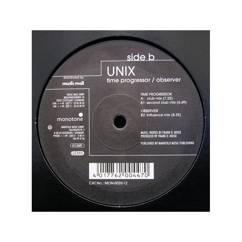 Unix - Observer (Brain 6)
