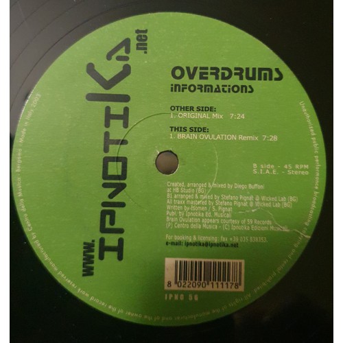 Overdrums - Information