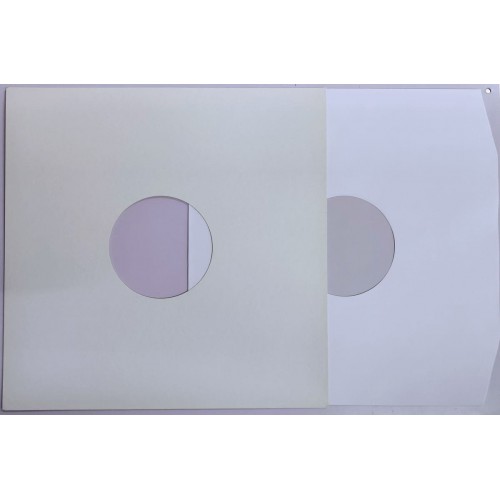 Pack: Inner Sleeve + Generic White Cover (2 Holes)