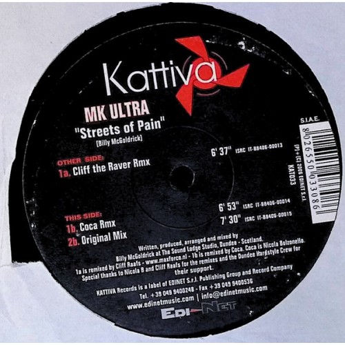 MK Ultra - Streets of pain