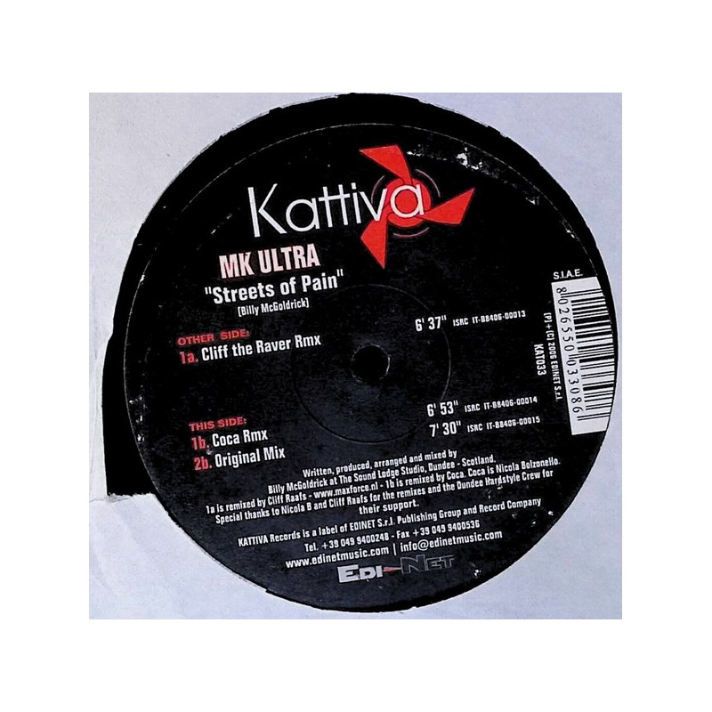 MK Ultra - Streets of pain