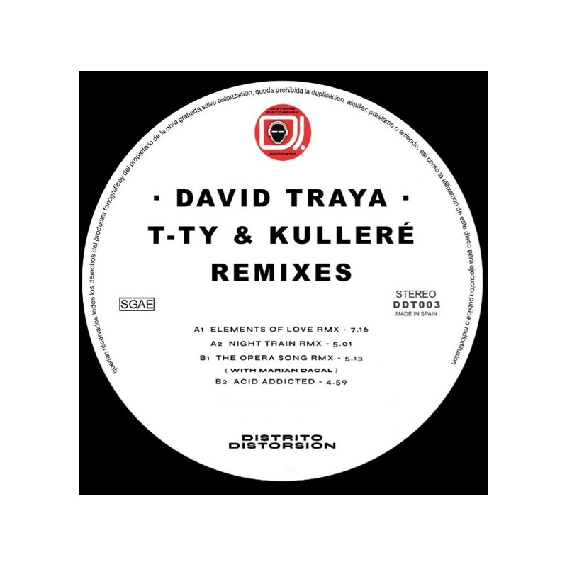 David Traya Presents T-TY & Kullere – Remixes