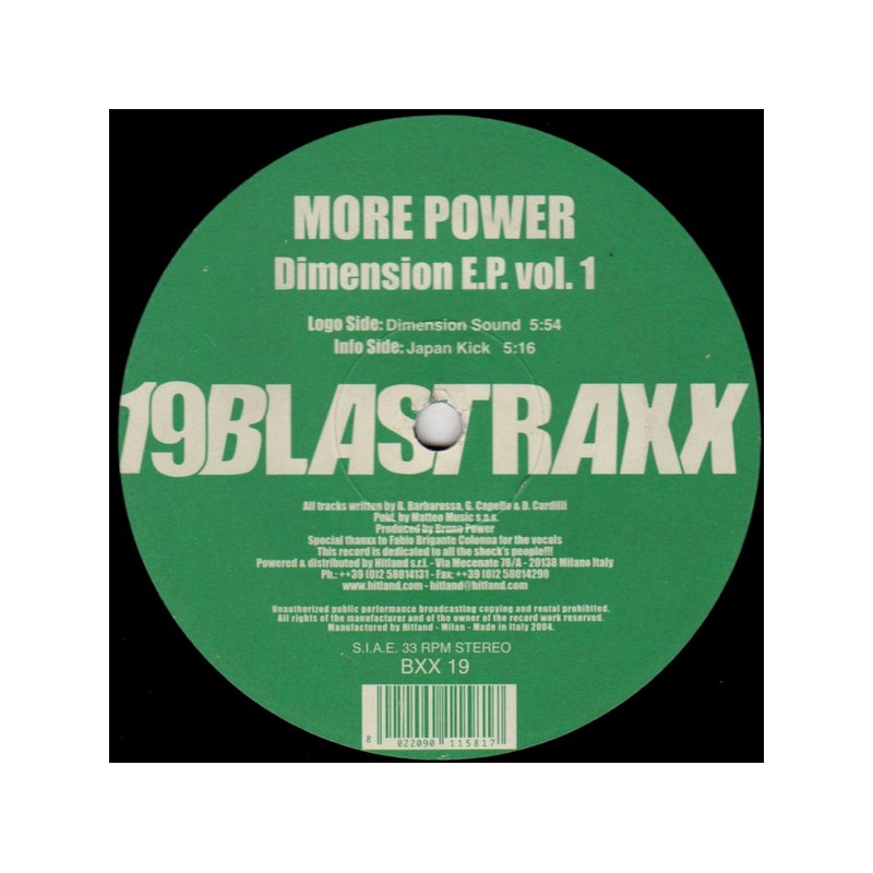 More Power - Dimension Ep vol.1