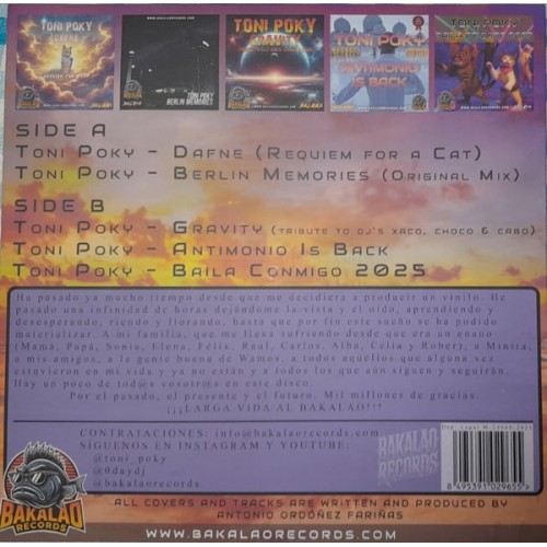 Tony Poky pres Bakalao Records Vol.1