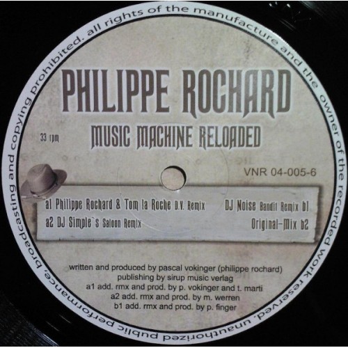 Philippe rochard - Music machine reloaded