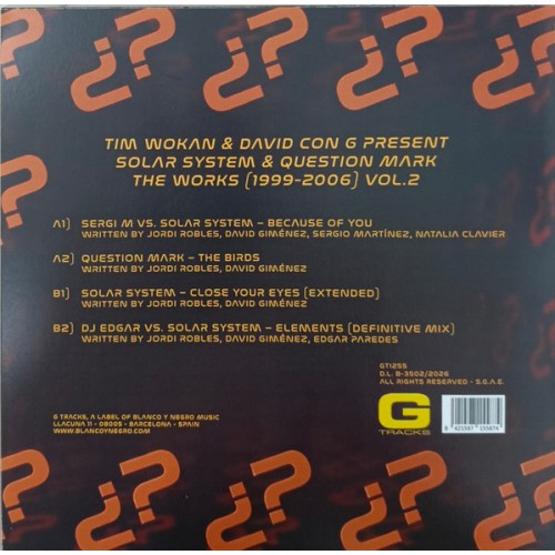 Solar System &amp; Question Mark – The Works (1999-2006) Vol.2