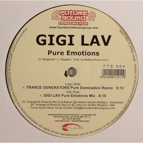 Gigi Lav - Pure Emotions