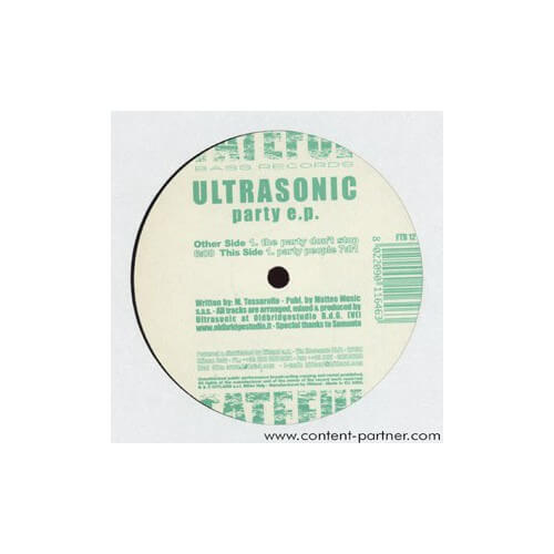 Ultrasonic - Party EP