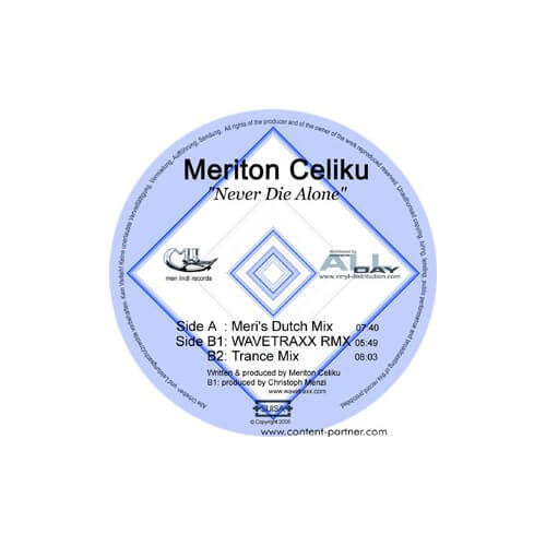 Meriton celiku - Never die alone